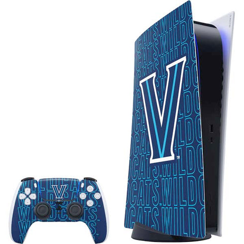 Villanova University Logo Large PS5 Digital Edition Bundle Skin